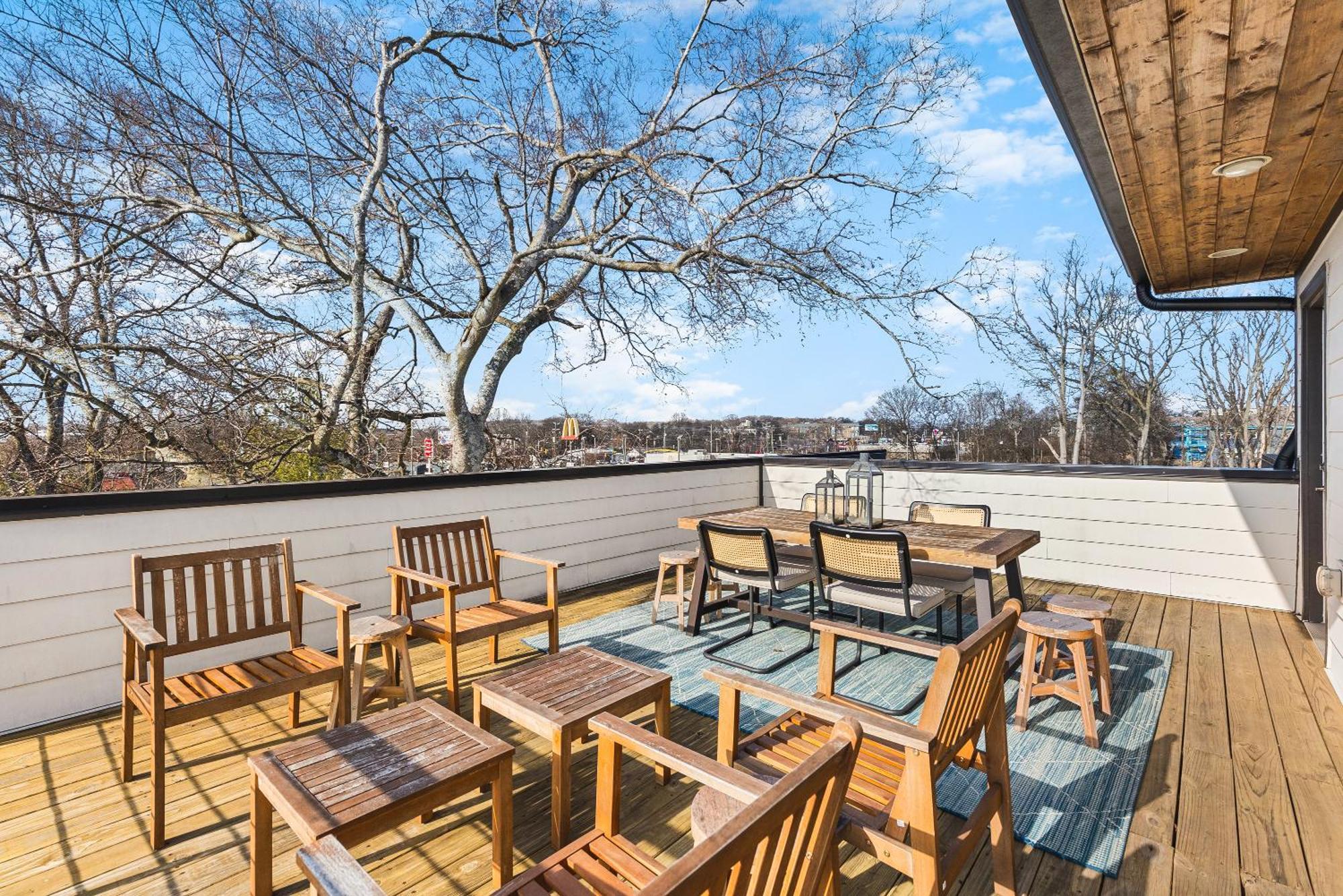 Modern Luxury Rooftop Deck, 3 Mi To Downtown Нэшвилл Экстерьер фото